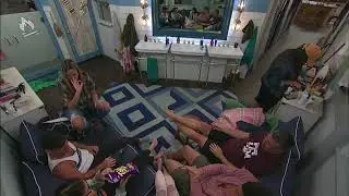 BB21 Live Feeds | Tommy almost gets a allergic reaction to taki&rsquo;s given to him by Holly.....