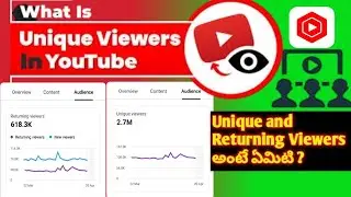 Unique Viewers on YouTube||Returning Viewers on YouTube  Analytics || Time to Post Videos in YouTube