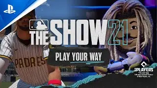 MLB The Show 21 - Breakdown gameplay styles in &lsquo;21 with Coach & Fernando Tatis Jr. | PS5, PS4
