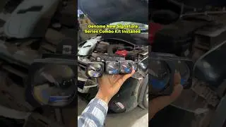 Установлен совершенно новый мощный комплект лазерных проекторов для фар серии Signature. #shorts ...
