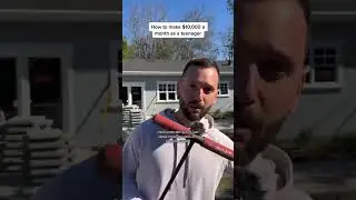 How to make $10k a month with landscaping! #shorts #business