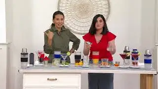 HOST Freeze Cocktail Shaker with Citrus Juicer on QVC