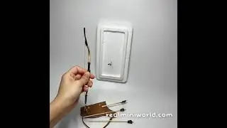 Miniature REAL WORKING Tiny Archery Bow and Arrow