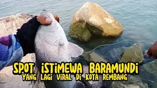 MANCING DI SPOT HURUKAN ANYAR REMBANG || jadi spot primadona pemancing