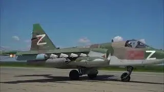 Video of Russian Su-25 Aircraft Shooting S-13 Rockets