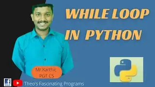 while loop in python #python #pythonprogramming #theosfascinatingprograms