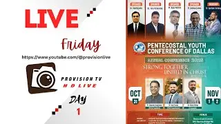 PENTECOSTAL YOUTH CONFERENCE OF DALLAS (PYCD) 2025   | 10/31/2025   |  MESQUITE,TEXAS