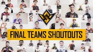 FFWS Final Teams Shoutouts | 2021 Free Fire World Series | Free Fire Esports