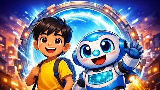 Future City Adventure | Aarav & Robo Jet | Hindi Sci-Fi Cartoon|@CoComelon