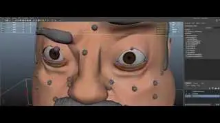 Police character rig demostration