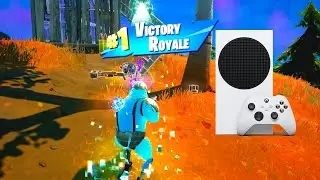 Xbox Series S Fortnite Solo Win No Commentary Gameplay (120FPS) Last Player Gets Evaporated 😂