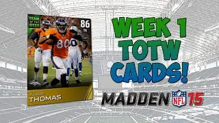 MUT 15 - Week 1 TOTW Items!| Madden 15 Ultimate Team - 89 Matt Ryan & 90 Cameron Wake