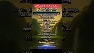 🔴7 DAYS FINANCIAL BREAKTHROUGH🔥 &ldquo;Declare This and Watch God Open Financial Doors!&rdquo;#powerful #prayer