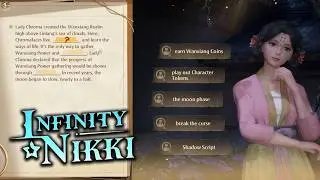 Talk to Nightbloom and help with the written exam &mdash; INFINITY NIKKI 2.2 (WANXIANG REALM)