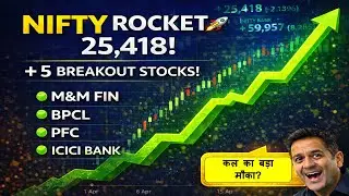 Nifty 50, Nifty Bank Analysis Tomorrow | Top 5 Breakout Stocks for Jan 30: M&M Fin, BPCL, PFC