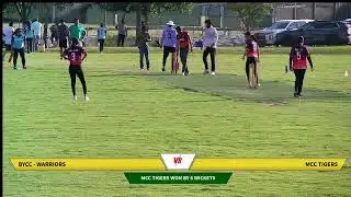 MCC Tigers vs BYCC - Warriors | MML T-20 Season 2025(League Matches) | Live - Memphis Bartlett Crick