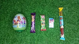 ASMR Extremely Satisfying Candy Experience 🍫🍩 Chocolate Bar, Donut Cake & Surprise Egg  Oddly Sati