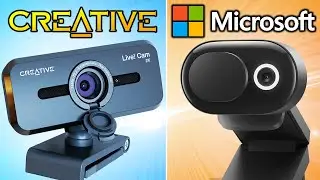 Creative Live Cam Sync V3 против Microsoft Modern Webcam