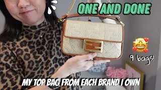 ONE & DONE Luxury Handbag TAG | Top Bag from Each Brand I Own ft. Fendi, Goyard,  Chanel, LV, Herm&egrave;s