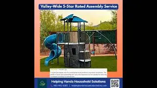Lifetime Adventure Castle Swing Set Assembly in Cave Creek, AZ
