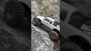 LGRP X factor body on comp frame #littleguyracingparts #lgrp #rccrawler #rc #rchobby #scx24 #axial
