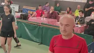 İVTTA MASA TENİSİ SALONU 9 Mart 2024 AHMET EREN ÖZTERLEMEZ,GÜLİZ ANT FİNAL.