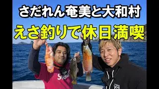 【さだれん奄美】と12月の奄美でレンタルボート釣行！ドキドキのビックサイズが飛び出す前の餌釣り！