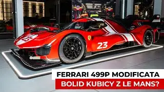BOLID FERRARI prosto z Le Mans 24h w La Squadra! - prezentacja Ferrari 499P Modificata
