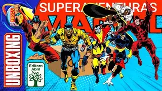 SUPERAVENTURAS MARVEL - FORMATINHOS DA EDITORA ABRIL