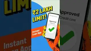 Instant ₹2 Lakh Credit Line 💰 Instant Loan App LIVE | Google Pay