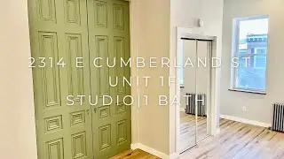 2314 East Cumberland St | Unit 1F | Studio 1 bath | Fishtown Philadelphia