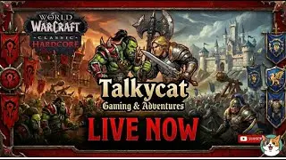 【魔獸世界：經典版】一命模式｜挑戰法師秘法天賦練到60級Day13｜淒涼之地練功｜TalkyCat Live Stream