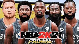 *NEW* BROOKLYN NETS DOMINATE COMP PRO-AM IN NBA 2K21