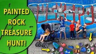 How to make hiking fun for kids with painted rocks | Bucksport Rocks | Fun-sized Adventures