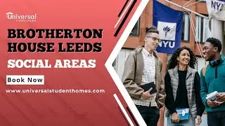Brotherton House Student Accommodation in Leeds | Social Area | Book with Universal Student Homes