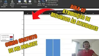 CURSO B&Aacute;SICO MS PROJECT - AULA 07 COMO ATRIBUIR RECURSOS NAS ATIVIDADES DO PROJECT