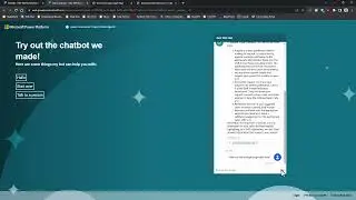 Chat with Your Data - Power Virtual Agents with SharePoint and Web Pages