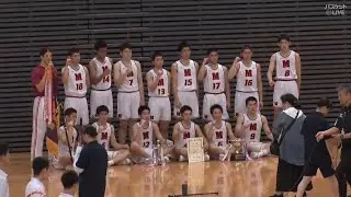 仙台大明成 小田嶌秋斗を中心に素早い試合展開と粘り強いバスケで東北王者を奪還！【高校バスケ】仙台大学附属明成(宮城)vs福島東稜(福島) | 東北大会2025 男子決勝