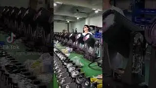 beam lights on production line