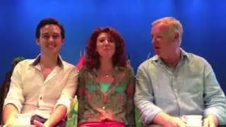 Spamalot stars have Tea With Wilma