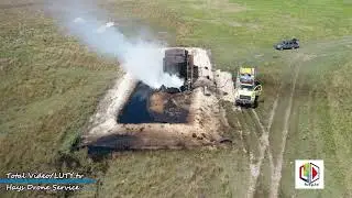 Tank Battery Fire 2900 Block Yocemento Ave Near Hays, KS 8/19/19