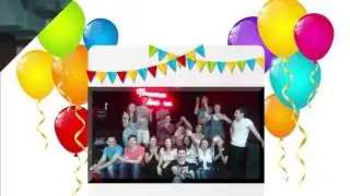 Поздравление Sugar Dance c днем рождения (2 года)