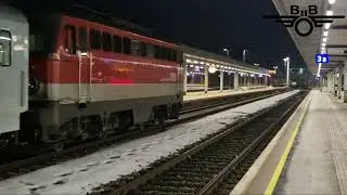 ❄️❄️Trainspotting in Tiefwinterlich von Verschiedene Züge in Jänner 2026🛤️🚆