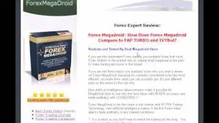 Best Forex Trading Robots: Forex Megadroid Vs Fap TURBO