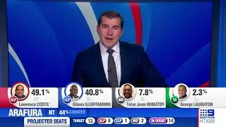 9 News Darwin - NT Election Coverage Update #4 (22/08/2020)