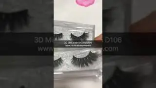 Wholesale $3 one pair 3D Mink Lashes