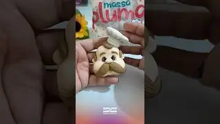 Chap&eacute;u de chef cozinheiro com biscuit #biscuit #diy #chef