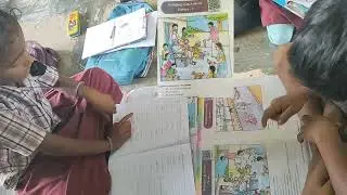 Tell & Touch game with 3 rd class students #primaryschool..
