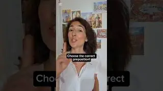 What about Italian prepositions? Test yourself with simple sentences!
