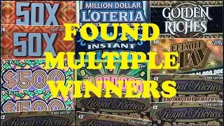 FOUND MULTIPLE WINNING TICKETS! Texas Lottery Scratch Offs Games 💲💲💲